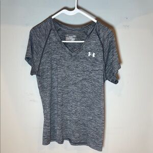 Under Armour Gray V-Neck T-Shirt